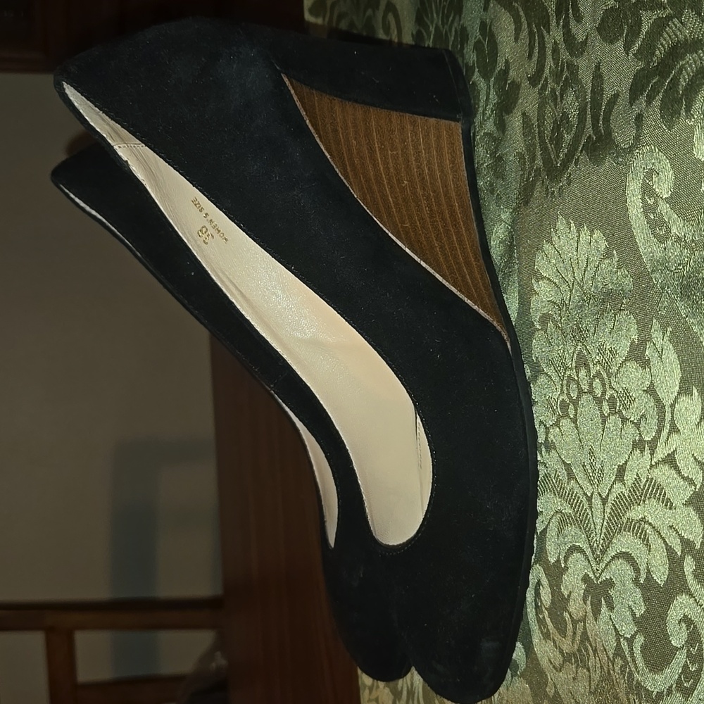 Tod's Suede Wedge Heel